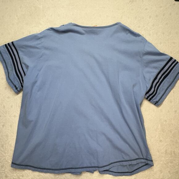 VTG Looney Tunes Shirt Womens 2XL XXL Taz Tazmanian Devil Baseball Jersey Lady - Picture 9 of 9